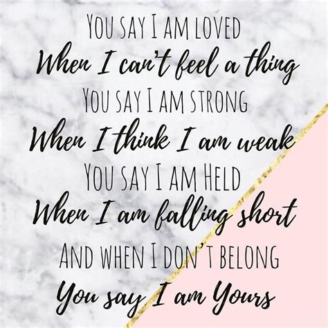 lyrics to you